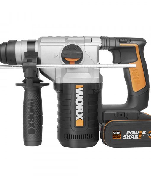 MÁY KHOAN BÚA DÙNG PIN 20V WORX ORANGE WX392.1