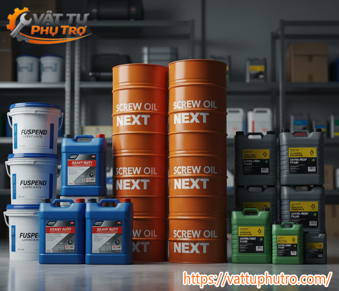 Bảng giá dầu máy nén khí trục vít Bảng giá dầu máy nén khí trục vít