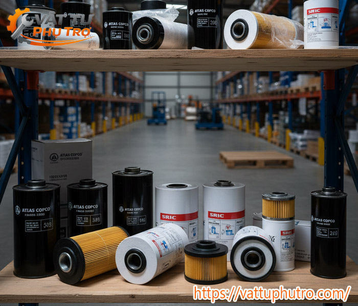 Bảng báo giá lọc dầu máy nén khí trục vít, piston